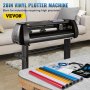VEVOR Vinyl Cutter Machine Cutting Plotter 28in Bluetooth SignMaster Kit Bundle