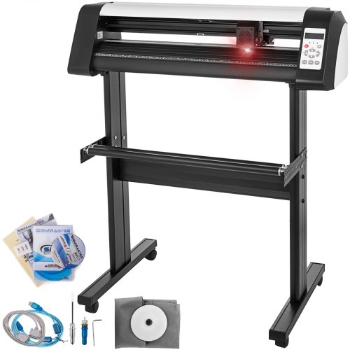 VEVOR Vinyl Cutter Plotter 28" Sign Sticker Vinyl Cutting Making Signmaster Software Kit(28”)