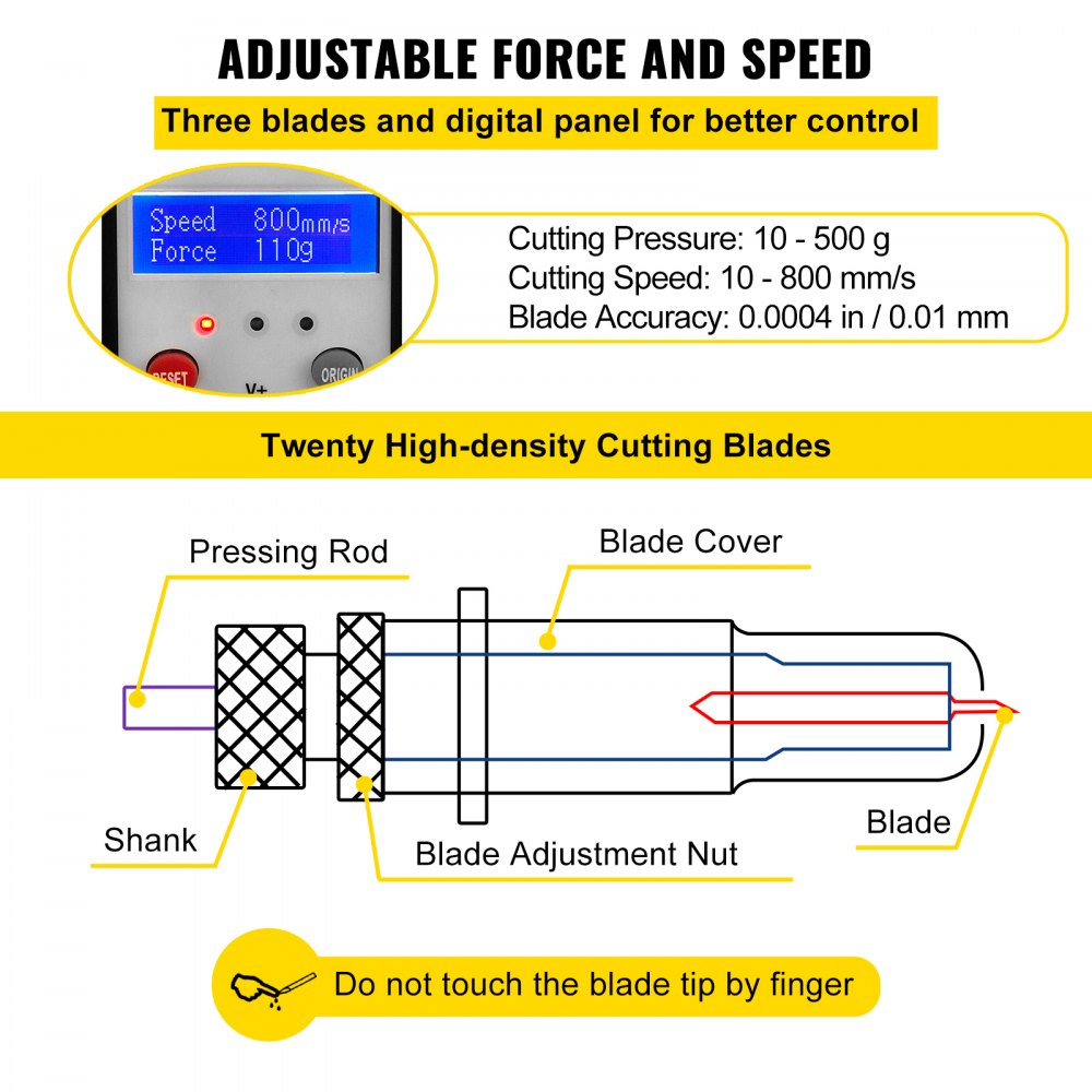 VEVOR Vinyl Cutter Plotter 28" Sign Sticker Vinyl Cutting Making Signmaster Software Kit(28”)