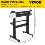 VEVOR Vinyl Cutter Plotter 28" Sign Sticker Vinyl Cutting Making Signmaster Software Kit(28”)