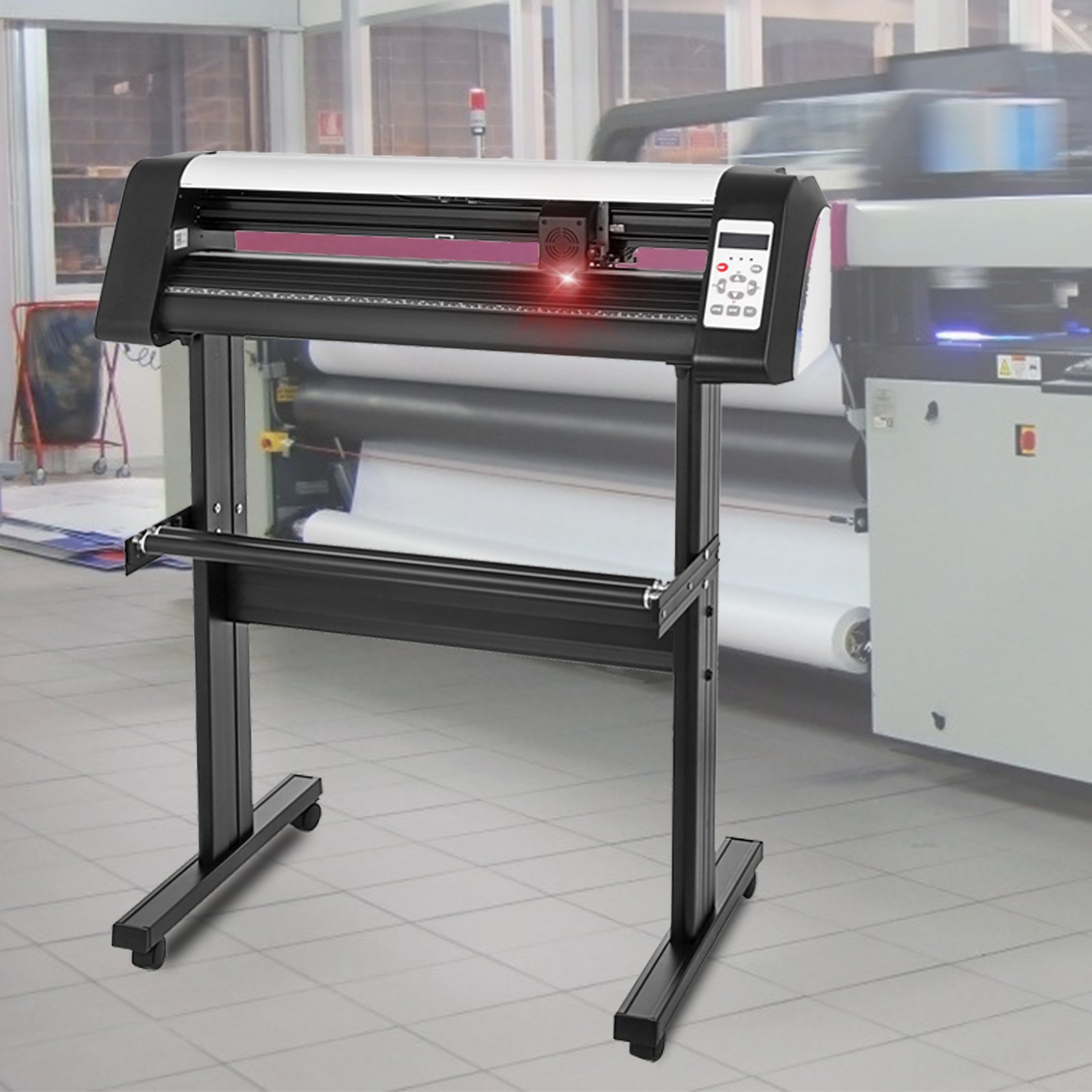 VEVOR Vinyl Cutter Plotter 28" Sign Sticker Vinyl Cutting Making Signmaster Software Kit(28”)