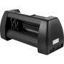 Máquina cortadora de vinil VEVOR, plotter de vinil de 14 ", cortador de plotter de display LCD, plotter de corte de sinal de três rolos de pressão ajustáveis, cortador de vinil com SignCut e software Signmaster para design e corte