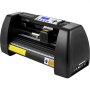 Máquina cortadora de vinil VEVOR, plotter de vinil de 14 ", cortador de plotter de display LCD, plotter de corte de sinal de três rolos de pressão ajustáveis, cortador de vinil com SignCut e software Signmaster para design e corte