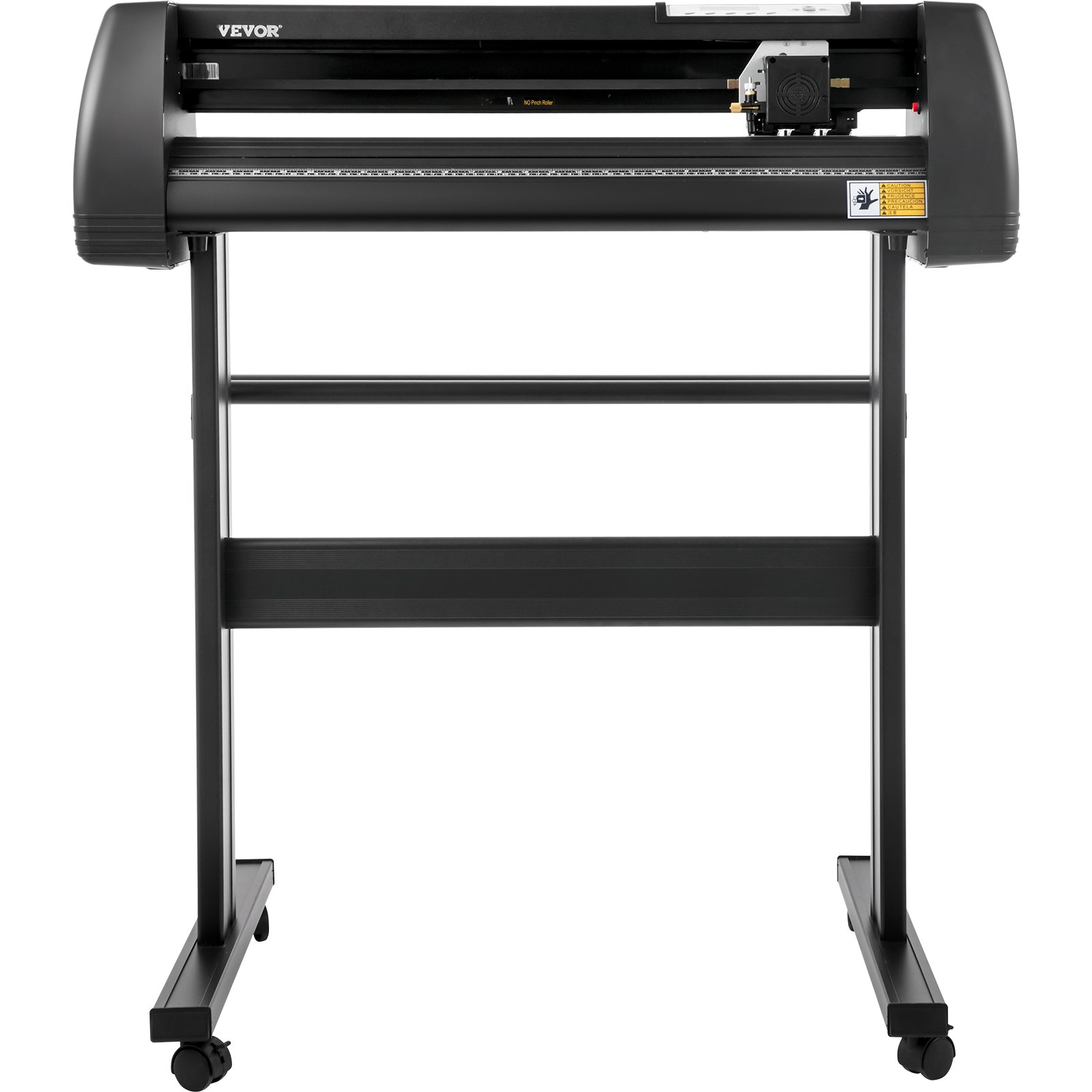 VEVOR Vinyl Cutter Machine, 28" Vinyl Plotter, LCD Display Plotter Cutter, Three Adjustable  Pinch Rollers Sign Cutting Plotter, Vinyl Cutter with SignCut and SignMaster Software for Design and Cut