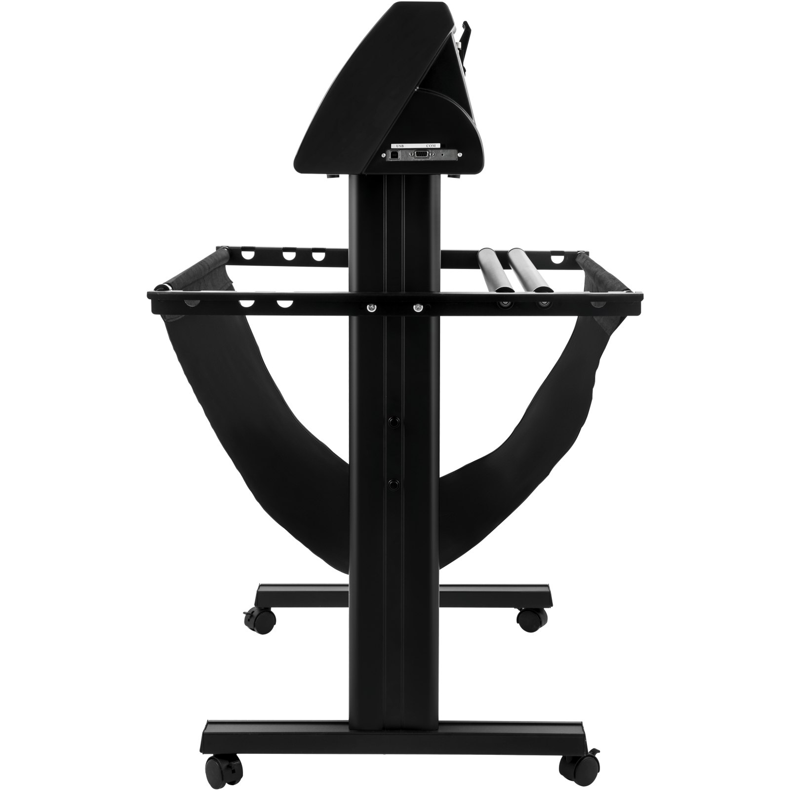 VEVOR Vinyl Cutter, 870mm Vinyl Plotter, LED Screen Plotter Cutter, Semi-Automatical Built-in Optical Eye, Compatible with SignCut Software for Mac and Windows System with Stand