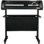 VEVOR Off-line Vinyl Cutter Machine 870mm Vinyl Printer U-Disk, 34 inch Plotter Printer with Accessories & Floor Stand Vinyl Cutting Machine Adjustable Force and Speed for Sign Making Plotter Cutter
