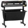 VEVOR Vinyl Cutter, 34Inch Bundle, Vinyl Cutter Machine, Manual Vinyl Printer, LCD Display Plotter Cutter Sign Cutting with Signmaster Software for Design and Cut, with Supplies, Tools
