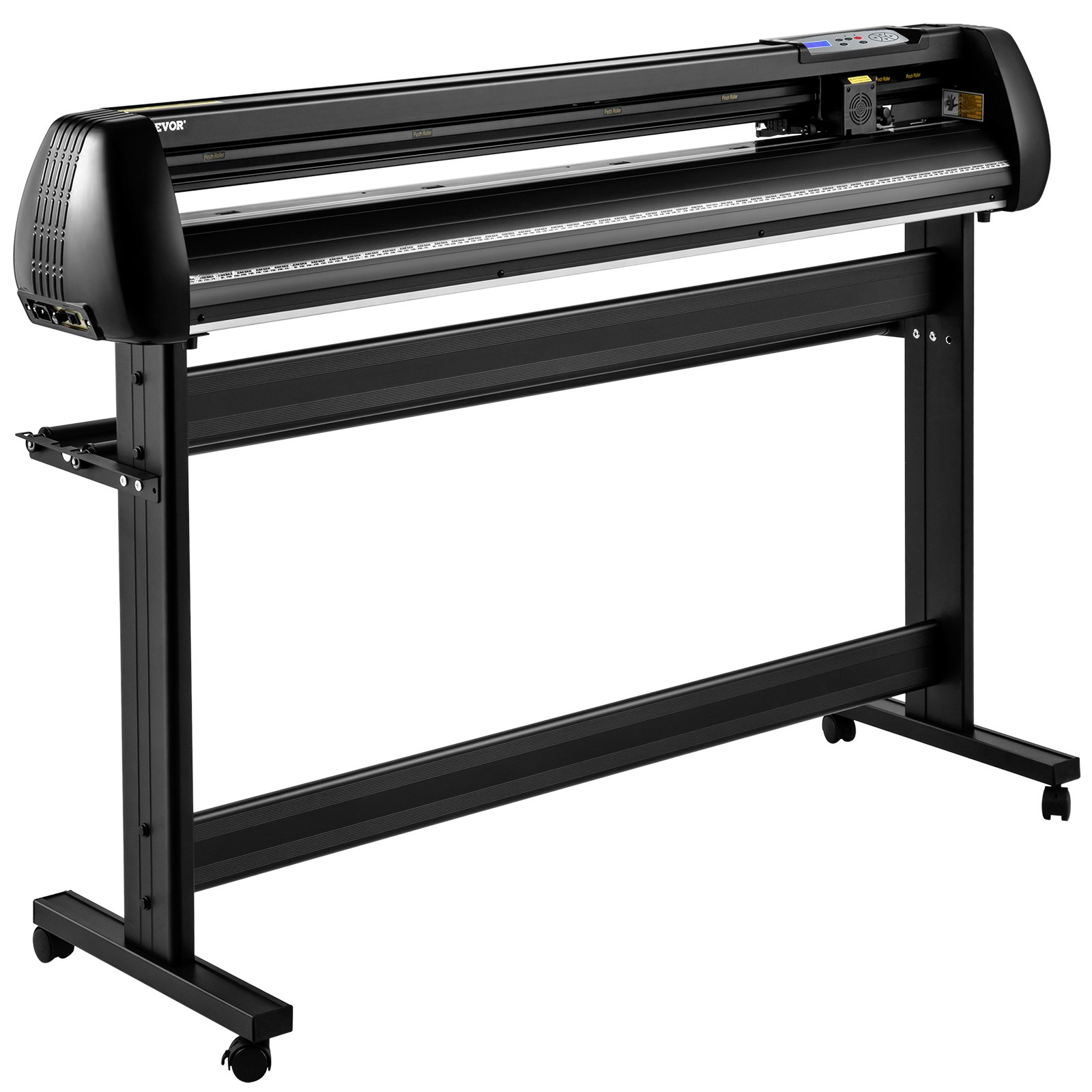 VEVOR Vinyl Cutter, 1350mm Vinyl Cutter Plotter with Stand, Adjustable Speed Force for Sign Making Vinyl Plotter, SignMaster Software Vinyl Tape Tools Vinyl Printer Available with COM/USB/Bluetooth