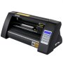 VEVOR vinylová rezačka, 375 mm vinylový ploter, LED obrazovka s rezačkou, poloautomatické vstavané optické oko pre presné vedenie, kompatibilné so softvérom SignMaster pre návrh pracovnej plochy systému Windows