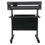 VEVOR Cutter de vinil, plotter de vinil de 870 mm, cutter de plotter pentru ecran LED, ochi optic încorporat semiautomat pentru ghidare precisă, compatibil cu software-ul SignMaster pentru sistemul Windows cu suport