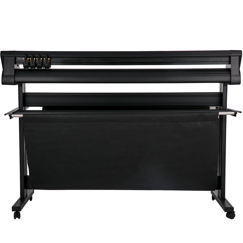 VEVOR Vinyl Cutter, 1350mm Vinyl Plotter, LED Screen Plotter Cutter, Semi-Automatical Built-in Optical Eye, Compatible with SignMaster Software for Windows System with Stand