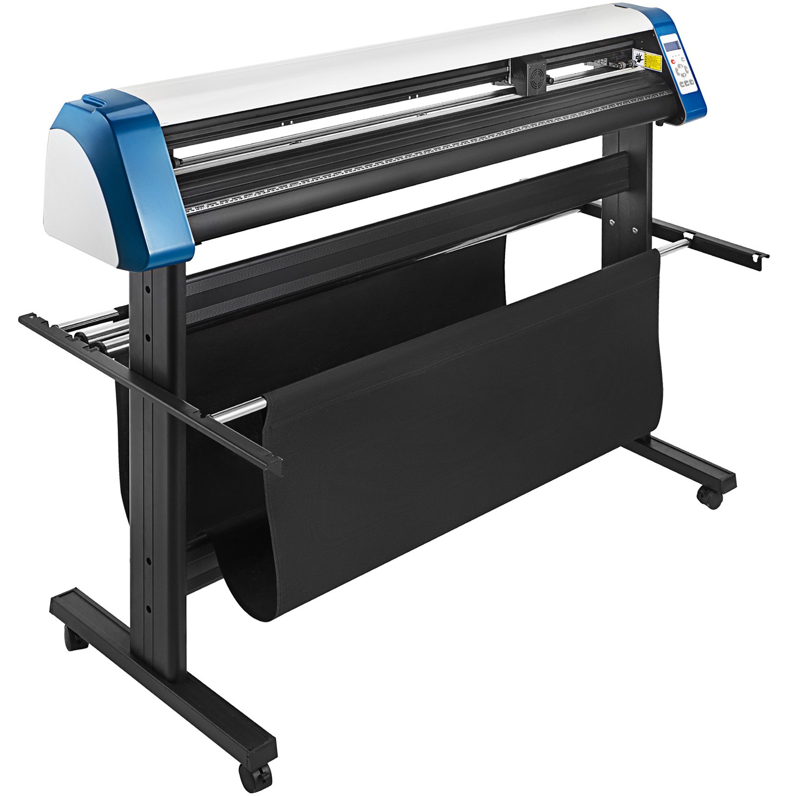 VEVOR Vinyl Cutter 53 Inch Vinyl Cutter Machine 1340mm Vinyl Printer Cutter Machine LED Fill Light Strip Vinyl Plotter Cutter Machine with Floor Stand Signmaster Software