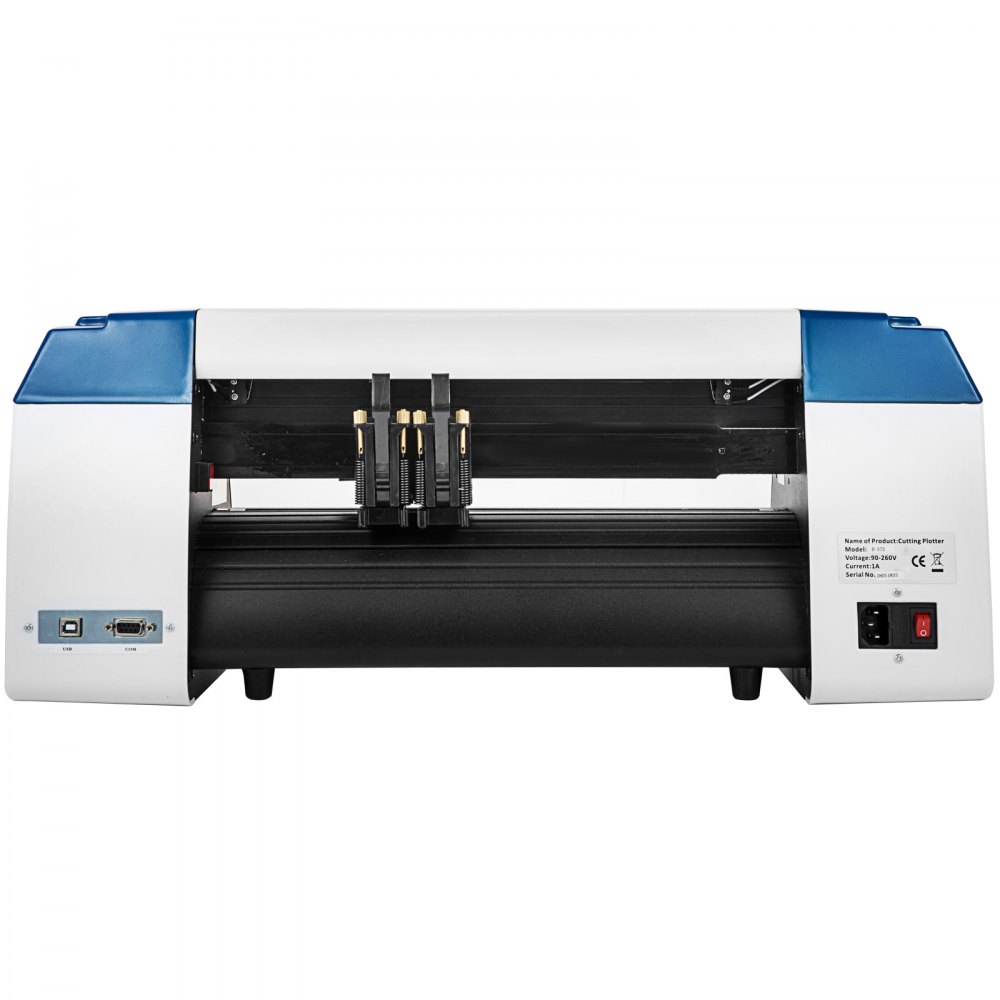 VEVOR Vinyl Cutter 14 Inch Vinyl Cutter Machine 375mm Vinyl Printer Cutter Machine LED Fill Light Strip Vinyl Plotter Cutter Machine Without Stand Signmaster Software
