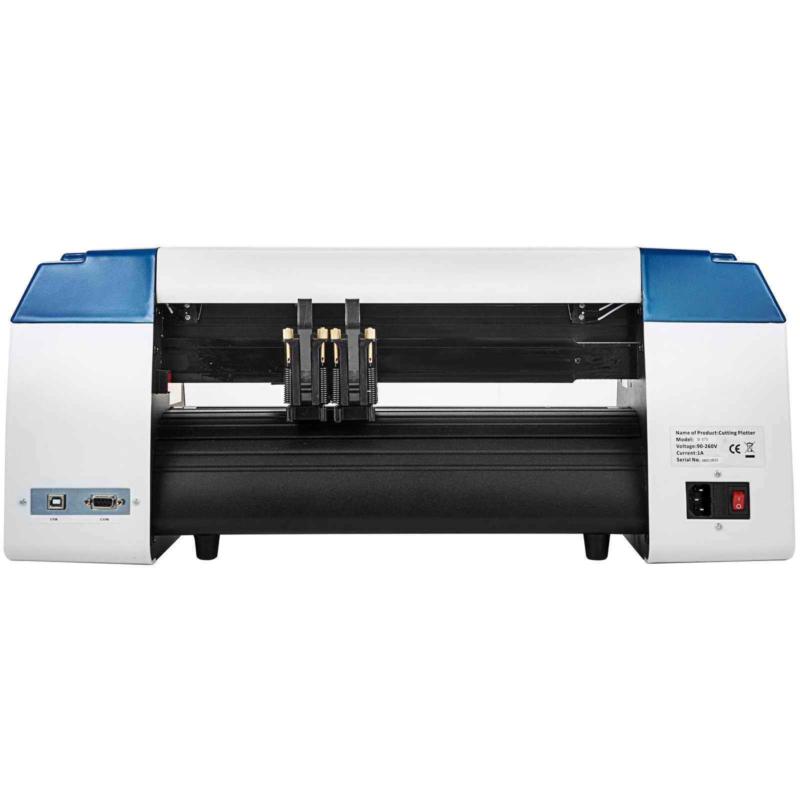 VEVOR Vinyl Cutter 14 Inch Vinyl Cutter Machine 375mm Vinyl Printer Cutter Machine LED Fill Light Strip Vinyl Plotter Cutter Machine Without Stand Signmaster Software