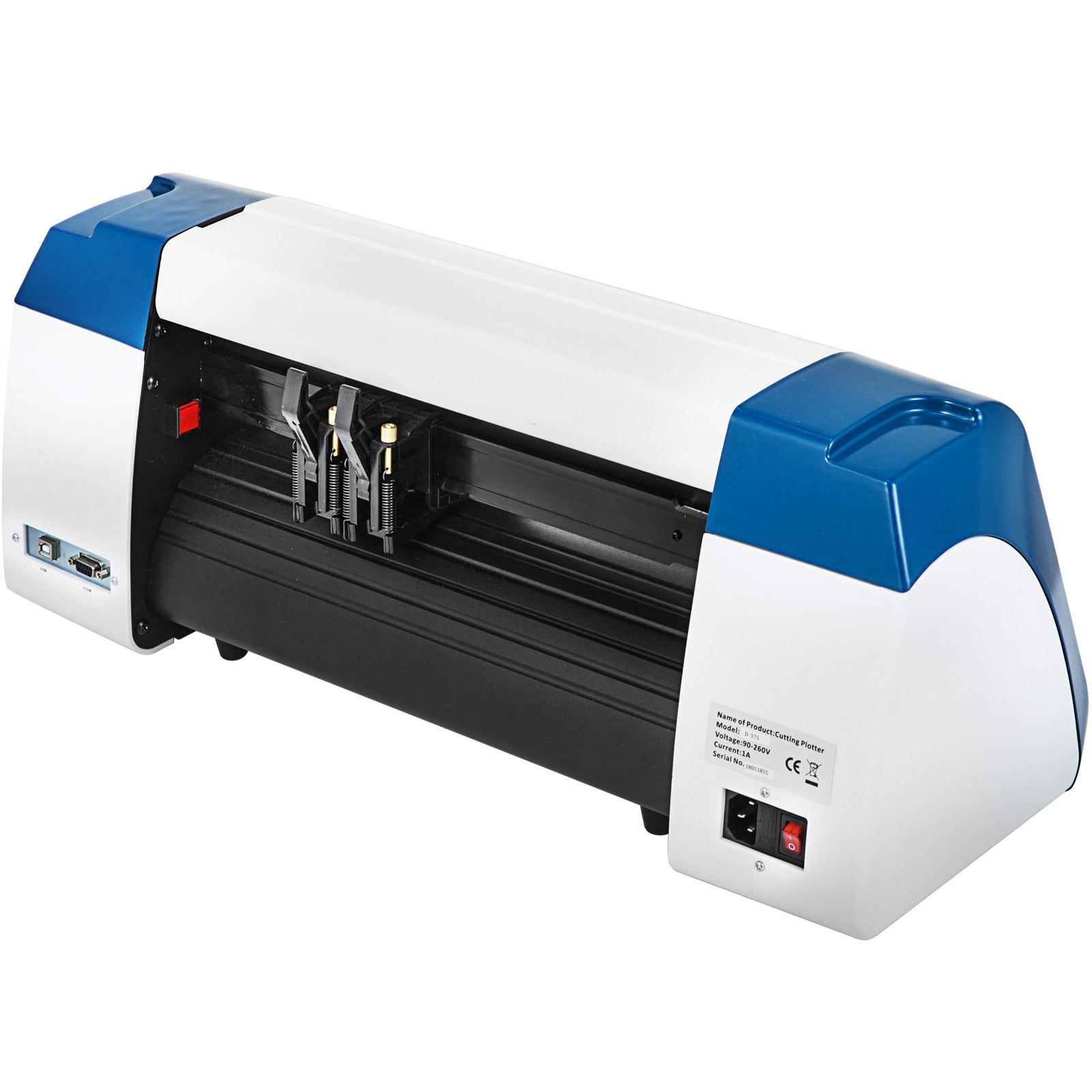 VEVOR Vinyl Cutter 14 Inch Vinyl Cutter Machine 375mm Vinyl Printer Cutter Machine LED Fill Light Strip Vinyl Plotter Cutter Machine Without Stand Signmaster Software