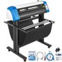 34" 870mm Basic Manual Vinyl Cutter Plotter Sign Cutting W/stand & Signmaster