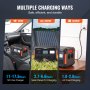 VEVOR Portable Power Station Solar Generator 1843Wh 2400W with 13 Charging Ports