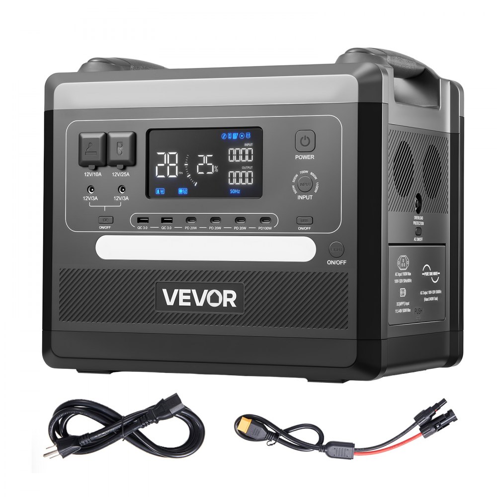 VEVOR Q2400Pro 2400W 2160Wh Expandable Power Station