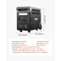 VEVOR Portable Power Station, 3600W 3840Wh Power Station Solar Generator with 10 Output Ports & Adjustable Input Power, Expandable LiFePO4 Battery Backup for Home Camping RV (Solar Panel NOT Included)