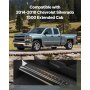 Side Skirt Extension Lip Rocker Panel for 2014-2018 Chevy Silverado 1500