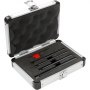 VEVOR 4 bucăți 1/4 inch instrument de strunjire inserții indexabile din carbură cu cutie de depozitare