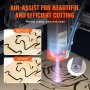 VEVOR Laser Engraver Laser Engraving Machine 10W Komprimert Spot Øyebeskyttelse