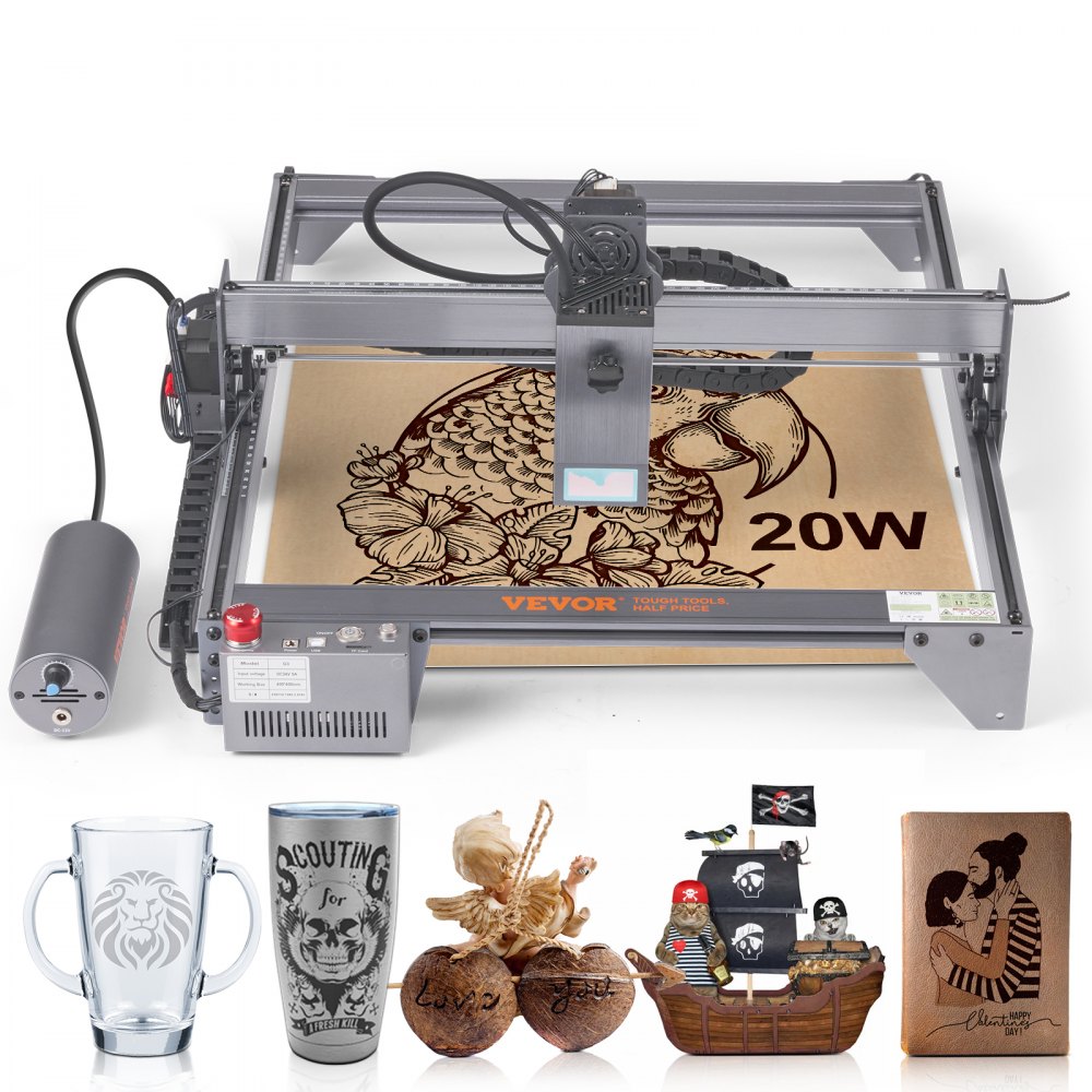7 Pcs Laser Engraving Basic Material Kits – FLUX Shop