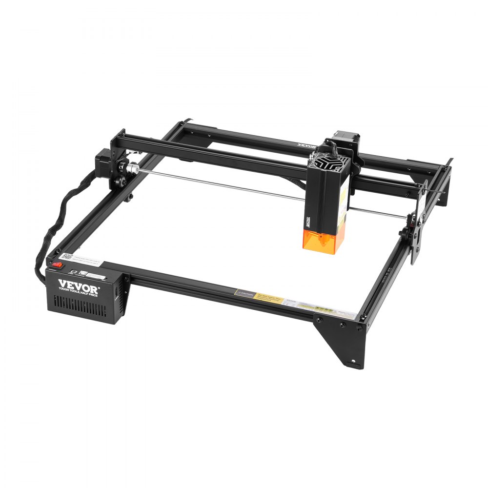 VEVOR Laser Engraver, 20W Output, Laser Engraving Cutter Machine, 13.7 x 15.7 in/35 x 40 cm Working Area, 10000 mm/min Movement Speed, Compressed Spot with Eye Protection, for Wood, Certain Metal