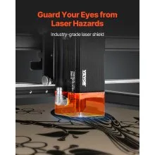 Laser Engraver Laser Engraving Machine 5W Compressed Spot Eye Protection