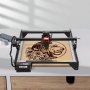VEVOR Laser Engraver, 5W Output, Laser Engraving Cutter Machine, 14.9 x 15.7 in/38 x 40 cm Working Area, 10000 mm/min Movement Speed, Compressed Spot with Eye Protection, for Wood, Certain Metal