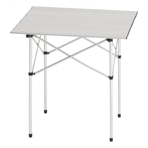 Table de camping pliante , table d'appoint portable enroulable, petite table de plage légère en aluminium, compacte avec sac de transport, pour