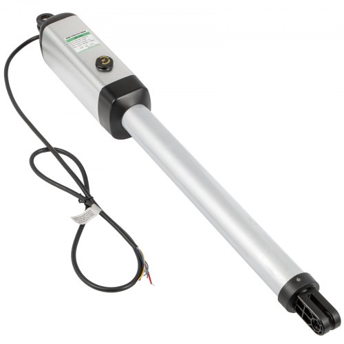 VEVOR Electric Gate Opener, Single Swing Gate Opener 16mm/s Speed 50W Automatic Gate Openers with Remote Complete Kit Push/Pull-to-Open Up to 551lbs & 16.4ft Door Opener for Chain Link Garage Farm