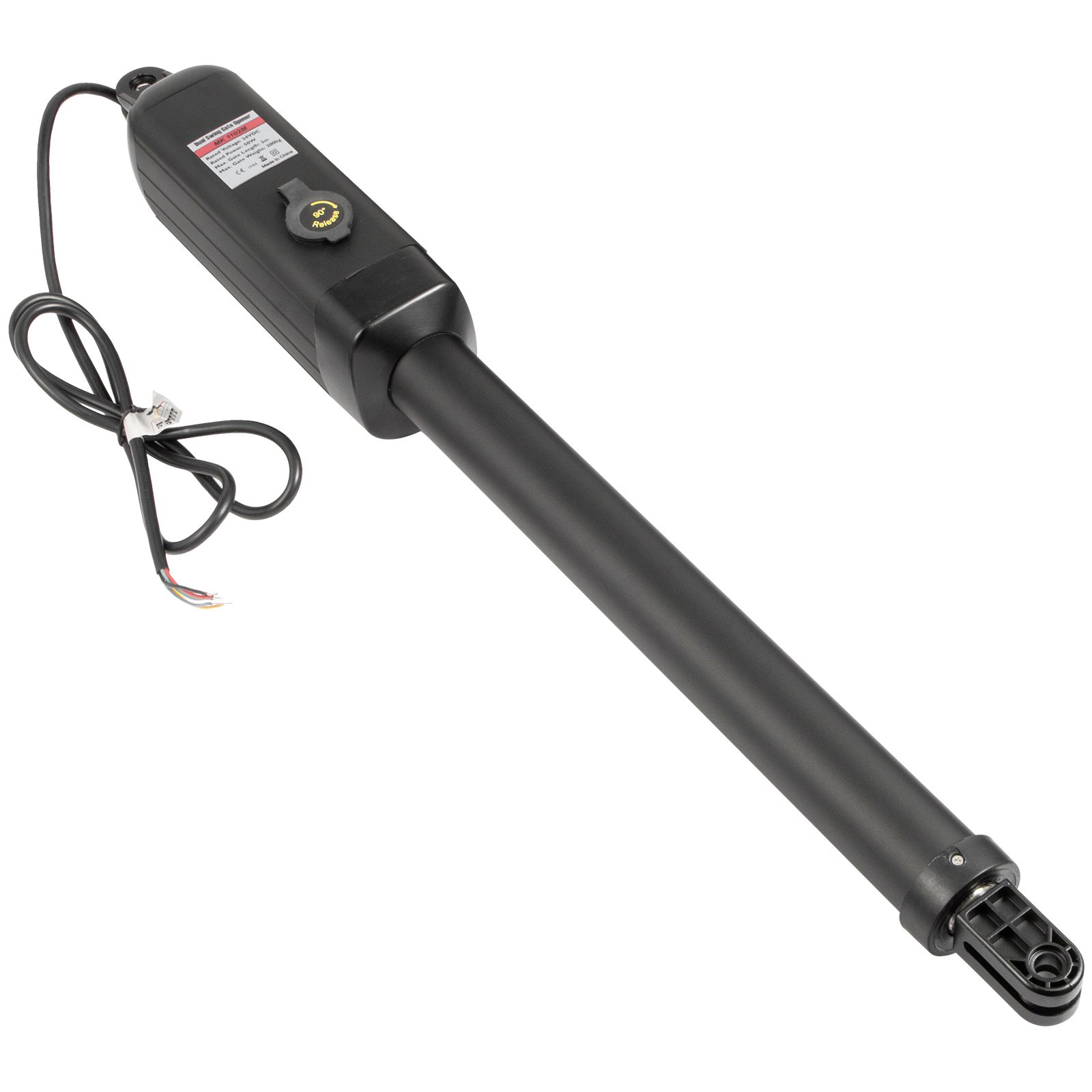 VEVOR Swing Gate Operator Double Automatic Gate Opener Up to 300kg and 2.7m Long 50W AC Wing Gate Automatic Gate with Complete Push/Pull to Open Remote Control Kit 16mm/s