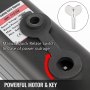 VEVOR Electric Gate Opener, Single Swing Gate Opener 16 mm/s Speed 80W Automatic Gate Openers with Remote Complete Kit Push/Pull-to-Open Up to 838 lbs & 18ft Door Opener for Chain Link Garage Farm