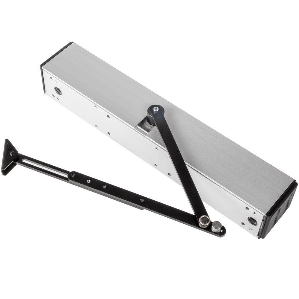 VEVOR Automatic Door Opener 110-240V, Handicap Door Opener 22 Lbs, Automatic Swing Door Opener 50 W Swing Door Opener 120 Degrees Adjustable Aluminum Alloy and Stainless Steel Electric Door Opener