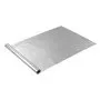 VEVOR Rollo de aislamiento reflectante doble, barrera radiante de tejido perforado, 0,15 mm, 122 cm x 76,2 m, lámina de aluminio de doble cara, aislamiento térmico para ventanas y techos de autocaravanas.