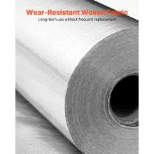VEVOR Double Reflective Insulation Roll Perforated Radiant Barrier 48in x 125ft