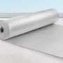 VEVOR Double Reflective Insulation Roll, Foam Core Radiant Barrier, 3.2 mm 48 in x 25 ft, Double-Sided Aluminum Foil EPE Foam Heat Reflective Shield, Thermal Insulation Roll for Window RV Roof