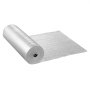 VEVOR Double Reflective Insulation Roll, Foam Core Radiant Barrier, 3.2 mm 24 in x 25 ft, Double-Sided Aluminum Foil EPE Foam Heat Reflective Shield, Thermal Insulation Roll for Window RV Roof
