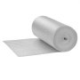 VEVOR Double Reflective Insulation Roll, Foam Core Radiant Barrier, 3.2 mm 23.8 in x 50 ft, Double-Sided Aluminum Foil EPE Foam Heat Reflective Shield, Thermal Insulation Roll for Window RV Roof