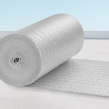 VEVOR Double Reflective Insulation Roll Foam Core Radiant Barrier 600 x 23.8 In