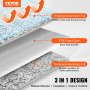 VEVOR Double Reflective Insulation Roll Foam Core säteilysuoja 48 tuumaa x 50 jalkaa