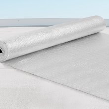 VEVOR Double Reflective Insulation Roll Foam Core Radiant Barrier 120 x 48 Inch