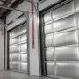 VEVOR Reflective Insulation Roll, Double-Layer Air Bubble Radiant Barrier, 6mm 48 in x 100 ft, Aluminum Foil White PE Film Heat Reflective Shield, Thermal Insulation Roll for Garage Door Window RV Roofs