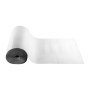 VEVOR Reflective Insulation Roll, Double-Layer Air Bubble Radiant Barrier, 6mm 48 in x 100 ft, Aluminum Foil White PE Film Heat Reflective Shield, Thermal Insulation Roll for Garage Door Window RV Roofs