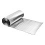 VEVOR Rollo de aislamiento reflectante doble, barrera radiante de aluminio de doble cara, 6 mm, 122 cm x 30 m, escudo reflectante de calor con burbujas de aire de doble capa, rollo de aislamiento térmico para puertas de garaje, ventanas y techos de vehículos recreativos.