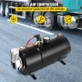 VEVOR Air Horn Compressor Tank Pump 0.8 Gallon Tank Air Compressorfor 120PSI 12V Portable Air Compressor Pump For Truck Pickup On Board