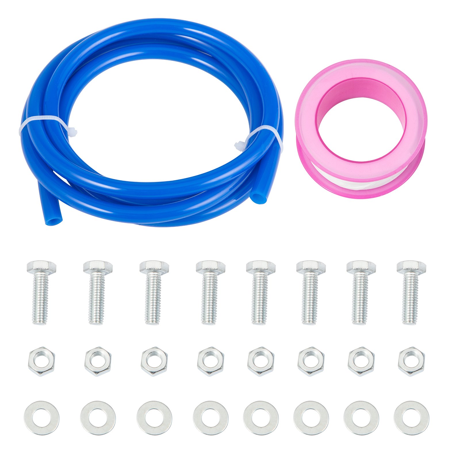 VEVOR Train Horn Kit 4 Trumpet 12V Train Air Horn 150 Decibels with 1.6 Gal Tank 150 PSI Air Compressor for Truck Complete Kit and Blaster Train Horn Kit for Truck, Car and Motocycle