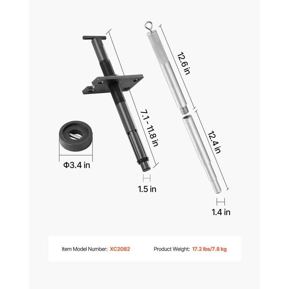 VEVOR Mercruiser Alignment Tool & Gimbal Bearing Puller Set, Compatible with Mercruisers, OMC, Volvo Cobra Bell Housings, Engine Alignment Tool, Bearing Puller Seal Bellow Expander Tools Installer