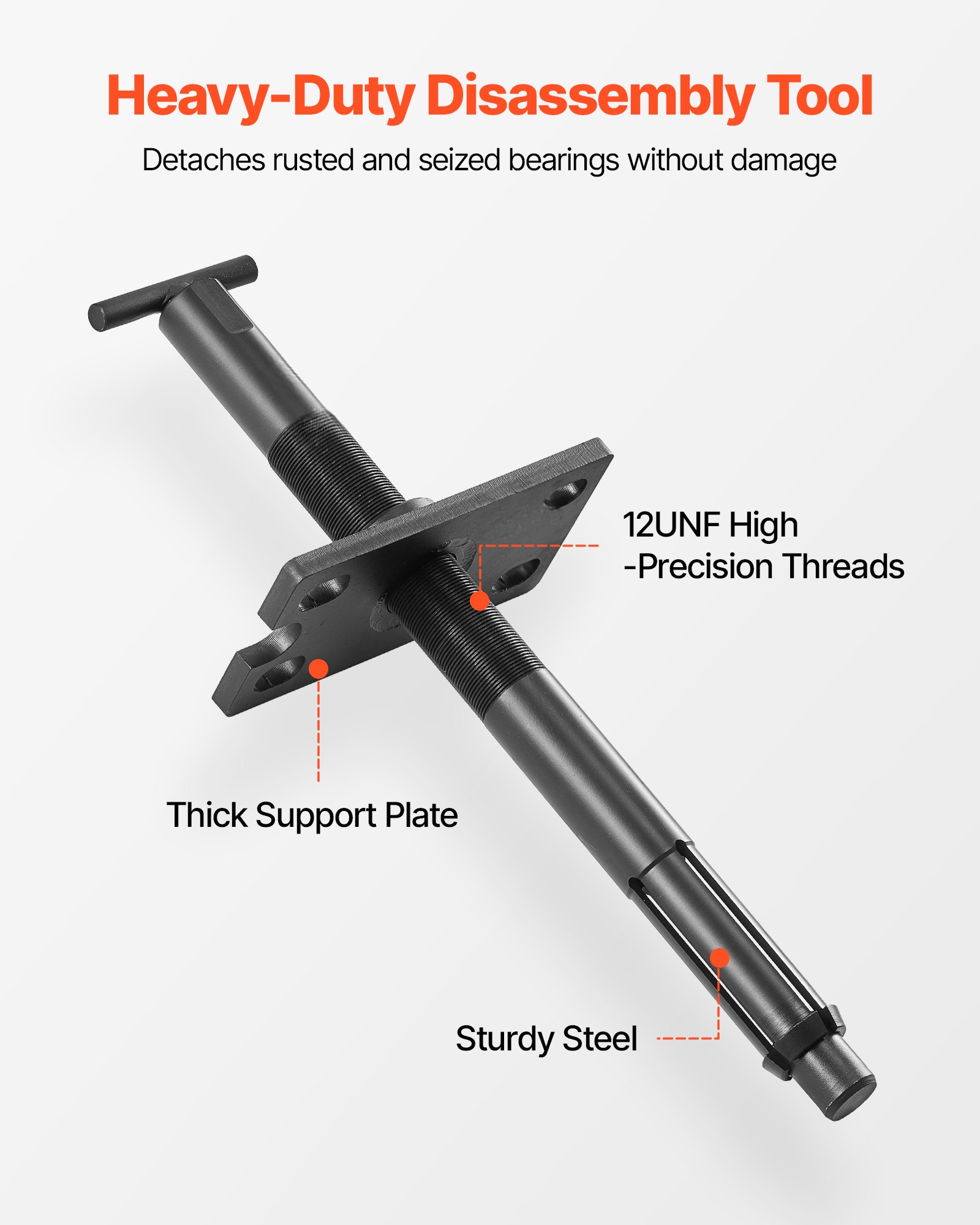VEVOR Mercruiser Alignment Tool & Gimbal Bearing Puller Set, Compatible with Mercruisers, OMC, Volvo Cobra Bell Housings, Engine Alignment Tool, Bearing Puller Seal Bellow Expander Tools Installer
